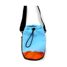 For 1/2 Travel Carrying Case Portable Carry Case Zipper Diagonal Rope Contrast Color Storage Bag Accessories