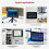 For Raspberry Pi 7inch Touch Display 2 Case Protective Cover for Raspberry Pi 5 and Multiple 7inch Screens 7