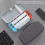 Protable Storage Bag for   2 Host Shockproof EVA Hard Shell Case for  2 Travel Carrying Case White 6