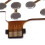 1PCS New for  Coolpix S3600 Keypad Key Button Flex Cable Board Digital Camera Repair Part 5