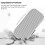 Protable Storage Bag for   2 Host Shockproof EVA Hard Shell Case for  2 Travel Carrying Case White 4