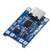 40PCS Type-C USB TP4056 Lithium Charger Module Charging Pad 5V 1A 18650 Dual Function 1A Lithium Ion Protection