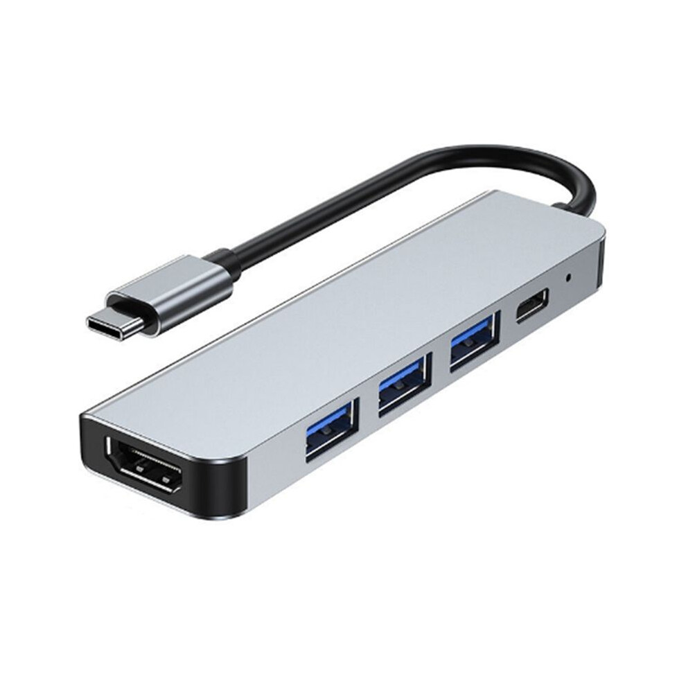 5 Usb C Hub To 4K -Compatible Pd Fast Charge Usb 3.0 2.0 Hub 4K 30Hz Charging Docking 4711324380513