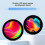 4inch Round Touch Display 800x800 Resolution IPS Screen 10-Point Multi-Touch Supports DeepSeek AI Voice Interaction 7