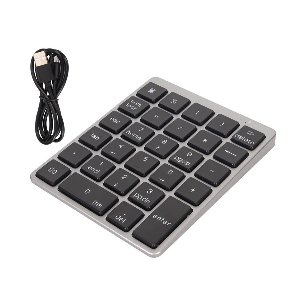 Photos - Laptop Part 28 Keys Numeric Keypad, Dual Modes Portable Keyboard, Waterproof Key Wired Slim Silent Keyboard, for Laptop, Computer