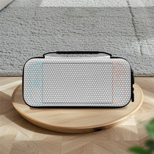 Protable Storage Bag for   2 Host Shockproof EVA Hard Shell Case for  2 Travel Carrying Case White 1