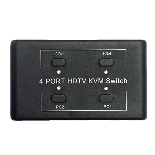 KVM- 4X1 4K -Compatibele Splitter USB-Hub-Switcher Overdrachtsadapter Telefoonoplader Meerdere Expanderdock voor Pc 1
