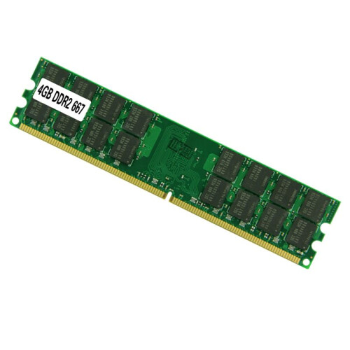 DDR2 4GB Large Capacity Memory RAM 240PIN PC2-5300 667MHz High Frequency Memory Module for Desktop Computer