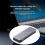 M2 SSD Case NVMe/ SSD Enclosure Adapter 10Gbps USB 3.2 Gen2 USB C External Enclosure Tool-Free 2