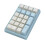 Wireless RGB Numeric Keyboard, Wireless Accounting and Finance Portable TYPE-C Interface Small Mechanical Keyboard 1