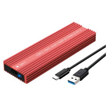 Gabinete SSD M.2 USB 3.2 Tipo C Caixa de Metal com Dissipação de Calor Suporta /NVMe Protocolo Duplo Caixa de Disco Rígido C