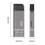 PD100W Fast Charging High-Speed TF Memory Card  Card Reader 200mb Headphone 3.5mm Type-C 3.1 Adapter 9