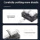 NEW 2 Keys 2.4G   Keyboard with RGB Light Hot-Swappable Copy Paste Wireless Macropad Gaming Keypad White 4