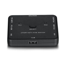 Kvm- 4K -Kompatibel Splitter Usb Hub Switcher Transfer Adapter Telefon Ladegerät Mehrere Expander Dock für Pc