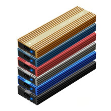 M.2 SSD-Behuizing USB 3.2 Type-C Metalen Behuizing met Warmteafvoer Ondersteunt /NVMe Dual Protocol Harde Schijf Box F