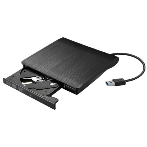 3.0 USB External DVD Drive High-Speed Portable CD/DVD +/-RW Burner for Laptop Windows Linux 2