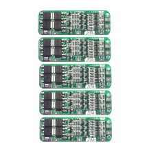 5 Piezas 3 Serail 3S 20A Li-Ion BateríA de Litio 18650 MóDulo de Placa de ProteccióN del Cargador PCB BMS 12.6V Celda