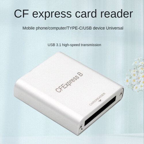 PH862 CFexpress CFE Card Reader+Type-A To Type-C Cable Kit USB3.1 GEN 2 10Gbps Card Reader for Z6/Z7 1DX3 Cameras Card 2