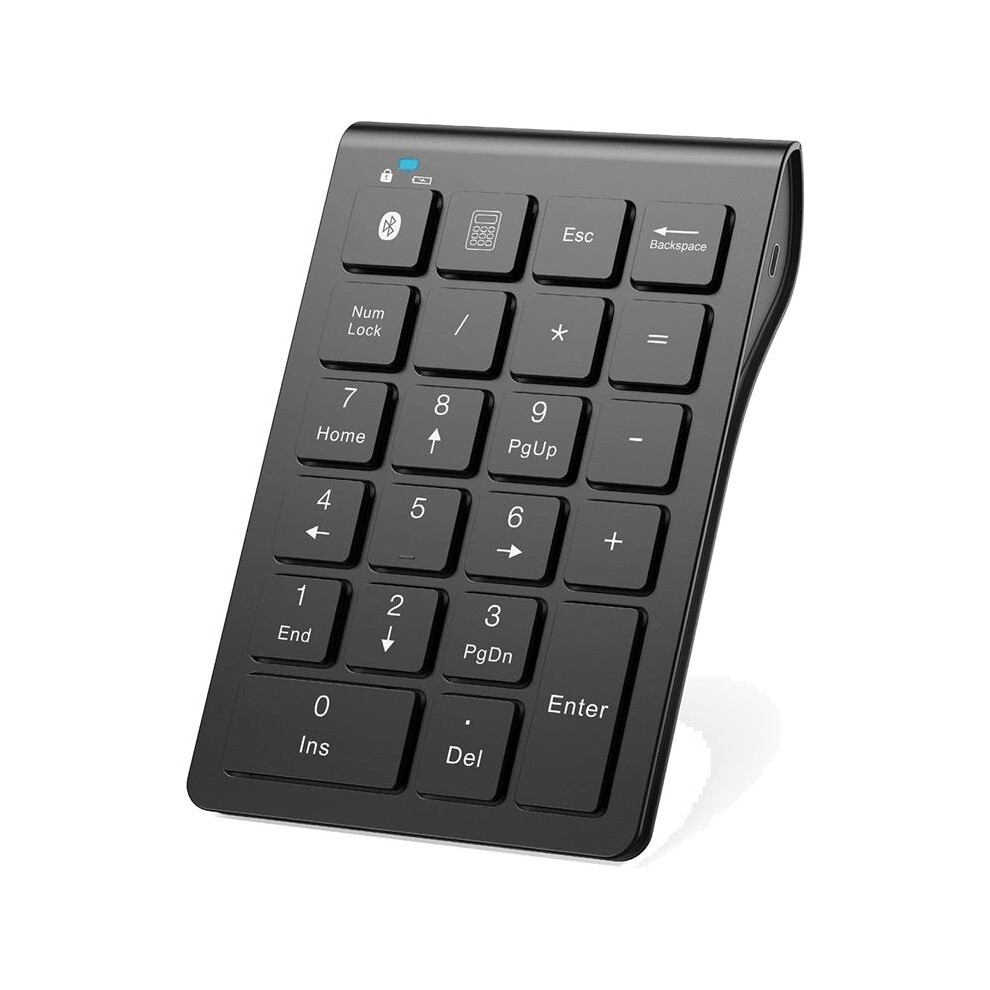 Photos - Other Furniture Jojomino Wireless Number Keypad, 22-Keys Portable Slim Numeric Pad for Laptop Computer, PC, Desktop, Notebook 