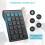 Wireless  Number Keypad, 22-Keys Portable Slim Numeric Pad for Laptop Computer, PC, Desktop, Notebook 5