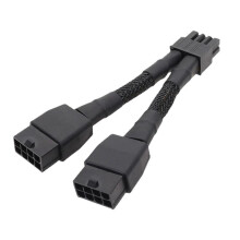 Double Câble D'Alimentation 8 Broches Vers 8 Broches Câble D'Alimentation pour Carte Graphique K80/M40/P100/V1 GPU 10 Cm, B
