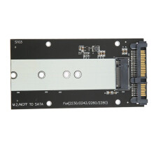 B Key M.2 NGFF MSATA SSD Till 2,5 Tum 3.0 Adapter Solid State Drive SSD Converter Card 2230-2280 för PC Laptop