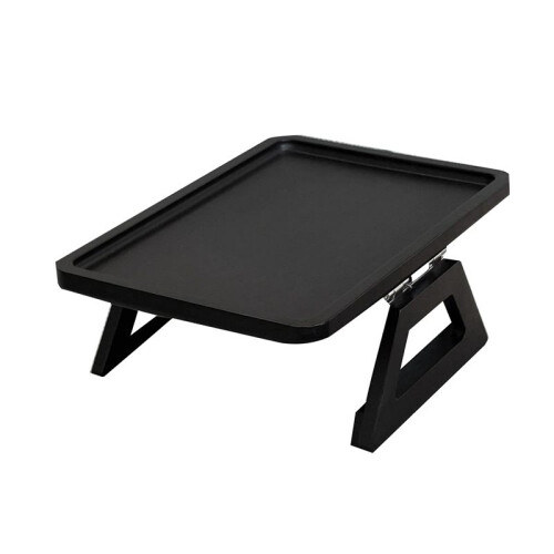 Sofa Armrest Clip Tray Armrest Tray Portable Table Side Table Sofa Table Sofa Tray for Cupcake Coffee Black