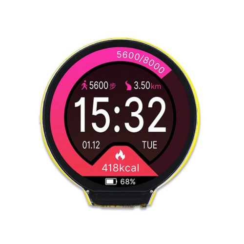 ESP32-C3 Development Board 1.28 Inch Round LCD Display Screen with Wifi  Module No Touch Panel