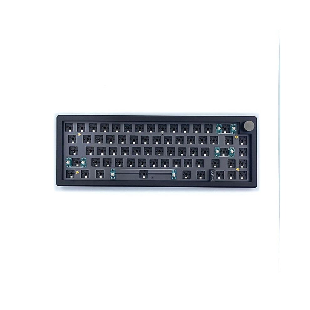 Gmk67 Hot Swappable Rgb Backlight Mechanical Keyboard Kit 2.4G Wireless 3 Mode Customized Diy Keyboard Black 6033427344840