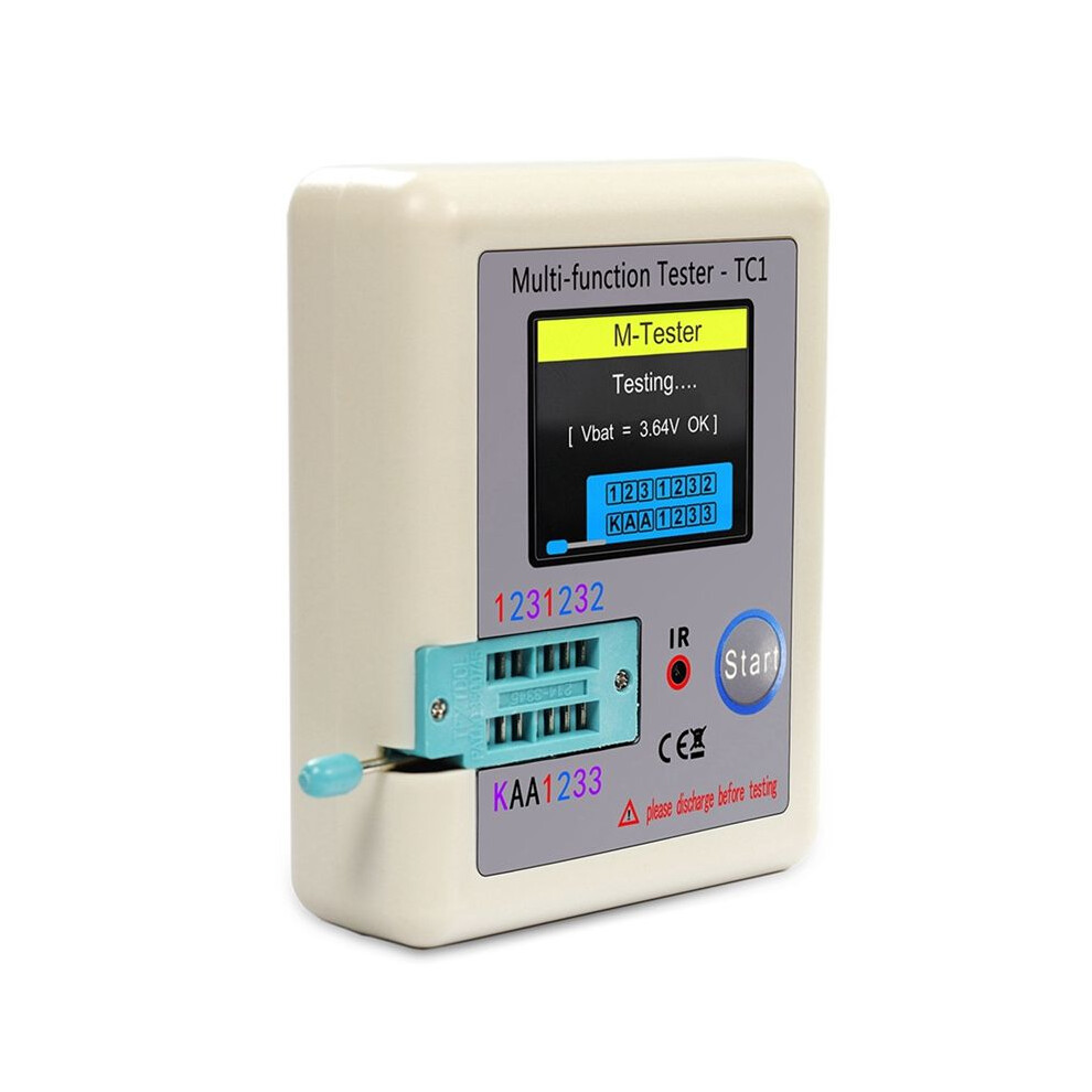Tc1 Tc1 Display Multifunctional Tft Backlight Transistor Tester For Diode Triode Capacitor Resistor Transistor 4711672651327