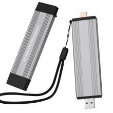 M.2 NVME PCIe SSD-Behuizing met USB C 3.1 Gen 2 USB3.0 Naar M.2 M Key HDD-Behuizing voor 2230 2242 2260 2280