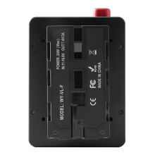 Plaque de Montage D'Adaptateur D'Alimentation pour Batterie de Montage   V/V Vers NP-F NP-F960 NP-F970, D-Tap pour CaméRa/LED Z Cam