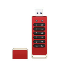 Beveiligde USB-Drive, 32 GB Gecodeerde USB-Flashdrive Hardwarewachtwoord Memory Stick met Toetsenbord USB 3.1 Disk Flash