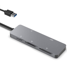USB 3.0 Multifunction Card Reader CFast/CF/XD//TF Card Reader 5 in 1 USB Card Reader 5Gbps for PC Laptop Accessories