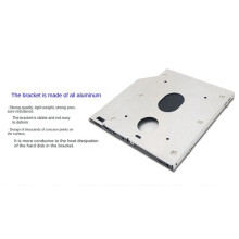 Segundo Disco Duro de 9,0 Mm Disco Duro SSD BahíA óPtica Ultradelgada Totalmente de Aluminio