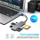 5-In-1 All-In-1 Card Reader CF//XD/CFAST/TF Card Multi-Function Portable USB-A USB-C Card Reader Docking Station 5