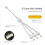 5V 3-Pin Extension Cable for Computer Motherboard 1 Point 3 Hub Cable Connection Extension ARGB Splitter, White 7