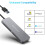 USB 3.0 Multifunction Card Reader CFast/CF/XD//TF Card Reader 5 in 1 USB Card Reader 5Gbps for PC Laptop Accessories 3