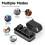 3 Keys Macro Programming  Keyboard for Photoshop Gaming Hotswap Programming Keypad Copy Paste Macropad Black Type A 5