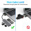 USB 3.0 Multifunction Card Reader CFast/CF/XD//TF Card Reader 5 in 1 USB Card Reader 5Gbps for PC Laptop Accessories 4