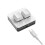 Custom  Keyboard 2 Key RGB Macro OSU Keypad Programmable Mechanical Keyboard for Gaming Working, White Type A 1