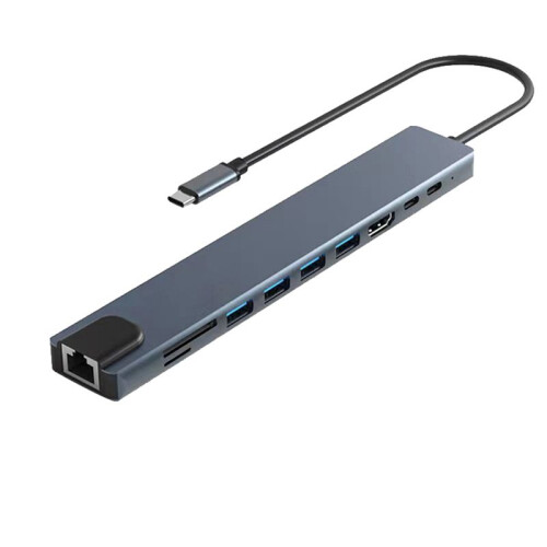 10 in 1 USB C Dockingstation USB HUB Type C Splitter USB C Naar -Compatibele Adapter PD100W