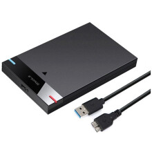 ShuoLe 2,5-Zoll-SSD-Solid-State-LaufwerkgehäUse, Mechanisches Serielles -USB3.0-HochgeschwindigkeitsgehäUse für Externe Mobile Festplatten, A