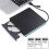 DVD Player External Optical Drive Type-C USB 3.0 2-In-1 CD/DVD Writer Card Reader RW Drive External Optical Drive Player 2