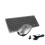 Wireless Keyboard and Mouse Kit Rechargeable 2.4G  Combination Keys for IOS/Android/Windows Keyboard Gray 1