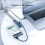 4XUSB3.0 Splitter HUB BäRbar StationäR Dator Hub Multiport USB-Dockningsstation Adapter Splitter, RektanguläR Modell 6