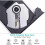 DVD Player External Optical Drive Type-C USB 3.0 2-In-1 CD/DVD Writer Card Reader RW Drive External Optical Drive Player 4
