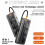 Docking Station per Laptop USB C 10 In 1 Dock  Hub USB C Multiporta Trasparente da 100 W per ,  Air/Pro 2