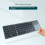 Keyboard Folding Wireless Keypad Touchpad for IOS/Android/Windows Tablet Mobile Phone Keyboard Silver 1