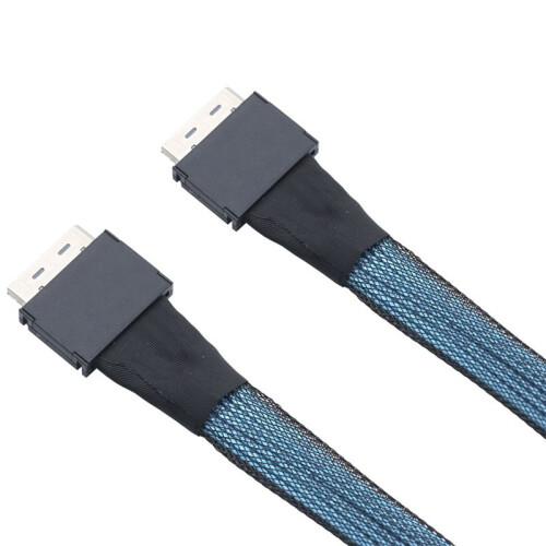 PCIE Oculink SFF 8611 8I to SFF 8611 8I Data Transfer Cable for Server, PCIe4.0 Connection for Server Data Transfer 2